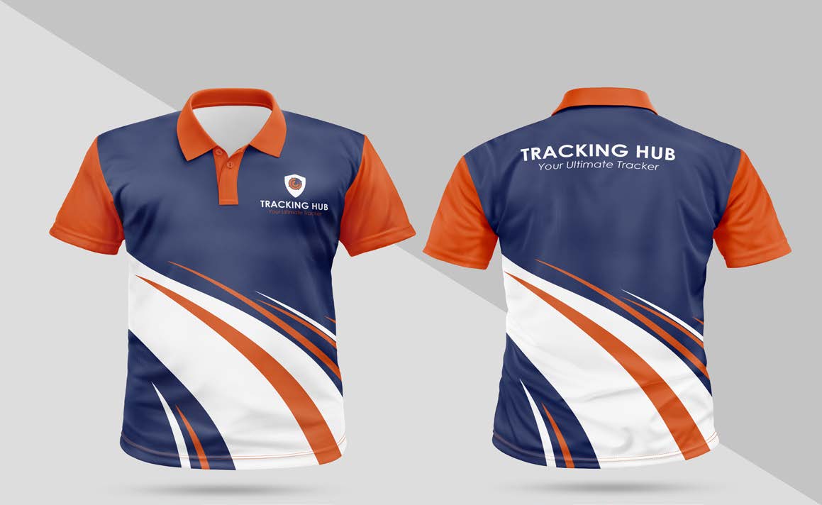 Branded sports jersey mockup