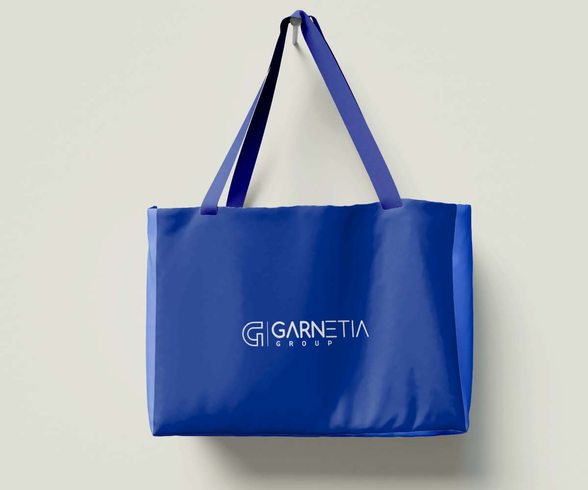 Branded tote bag mockup